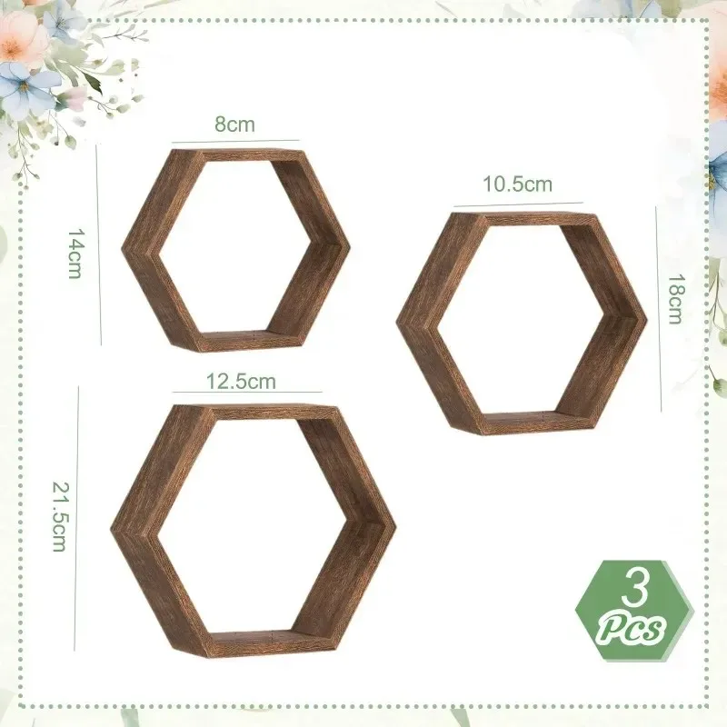Nieuwste modellen hexagonale z - Floating Shelves recensie en prijs