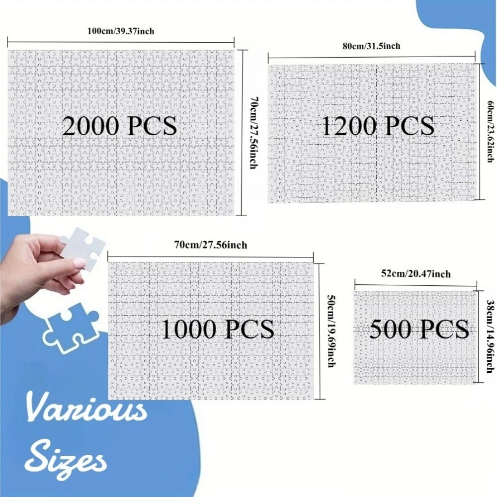 500/1000/1200/2000PCS Puzzels  - Home Decor Dallas recensie en prijs