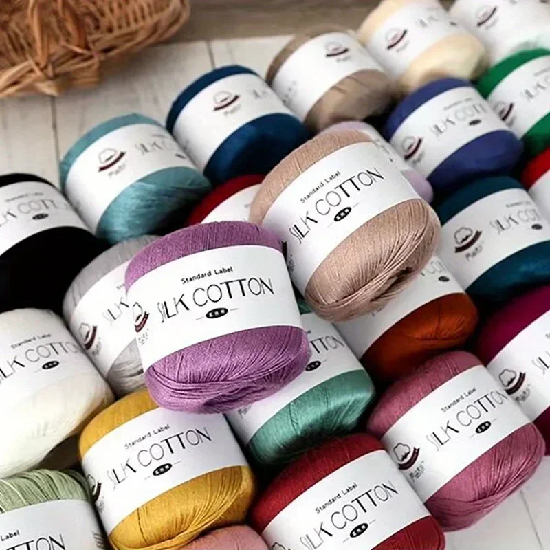 50g Zijde Kant Katoen Melk Geh - Yarn Home Decor recensie en prijs