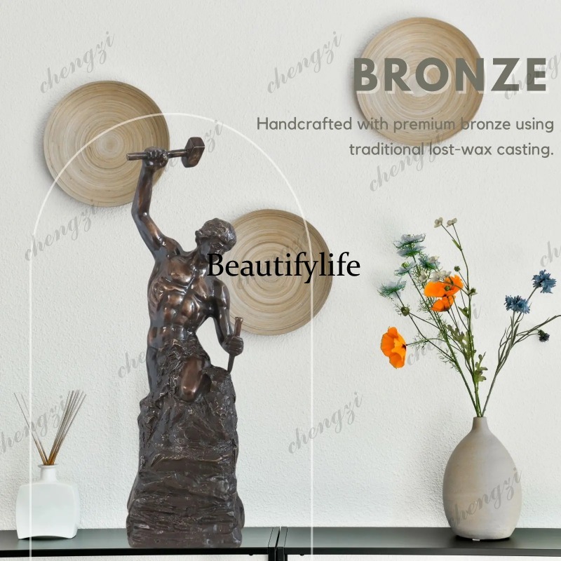 A74 18,5 inch bronzen zelfgema - Home Decor Modern Organic recensie en prijs