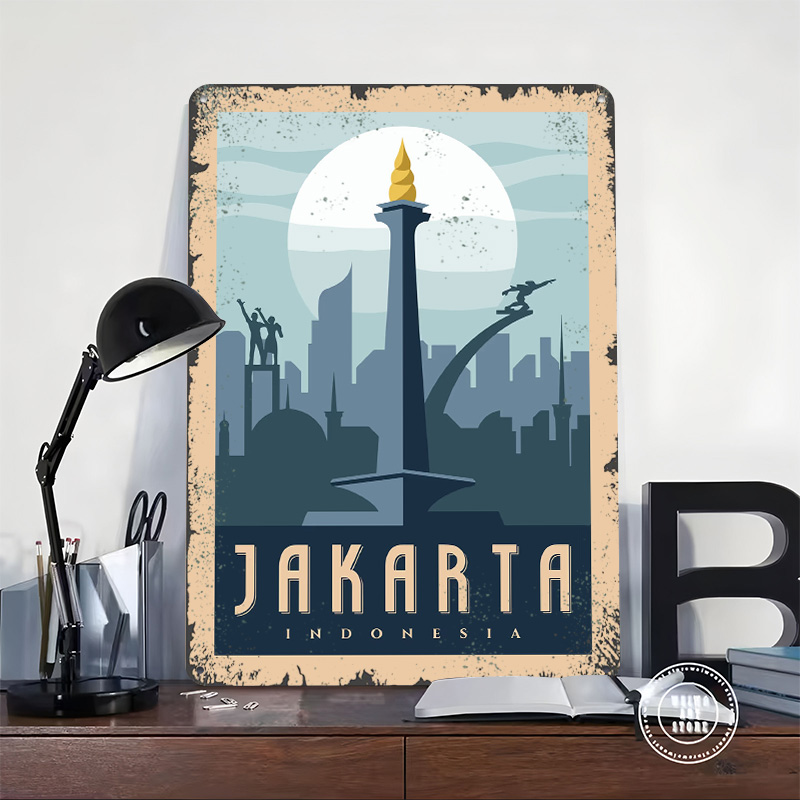 Jakarta Indonesië Reizen Metal - Home Decor Jakarta recensie en prijs