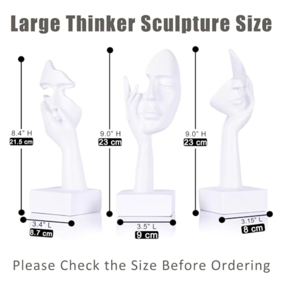 Denker Groot Beeldenset - Kuns - Home Decor Statue recensie en prijs