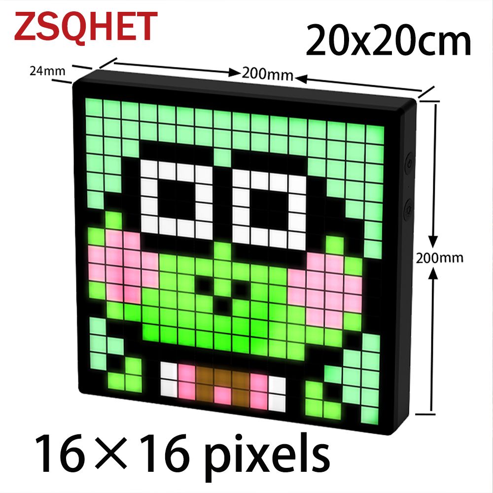 ZSQHET LED Pixel Art-scherm 32 - Home Decor App recensie en prijs