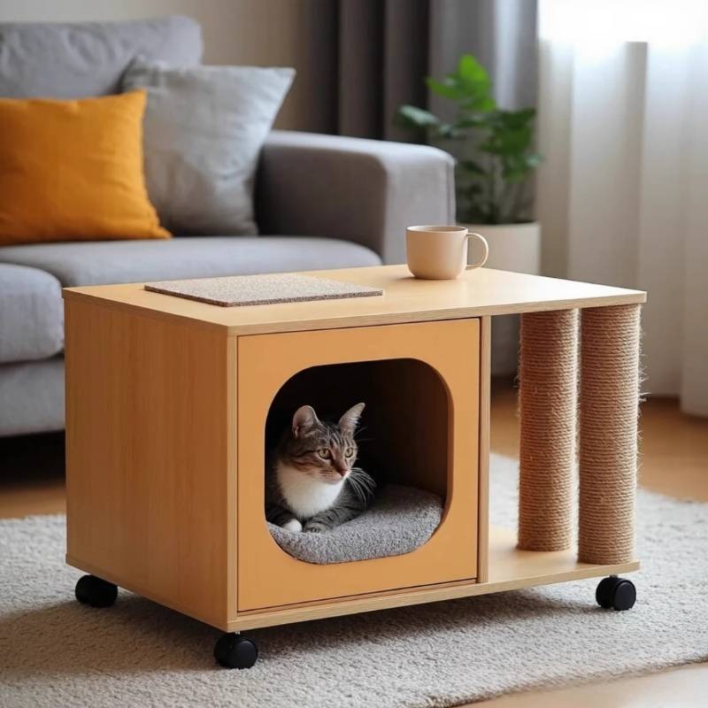 Op wielen Japanse bijzettafel  - Home Decor On Wheels recensie en prijs