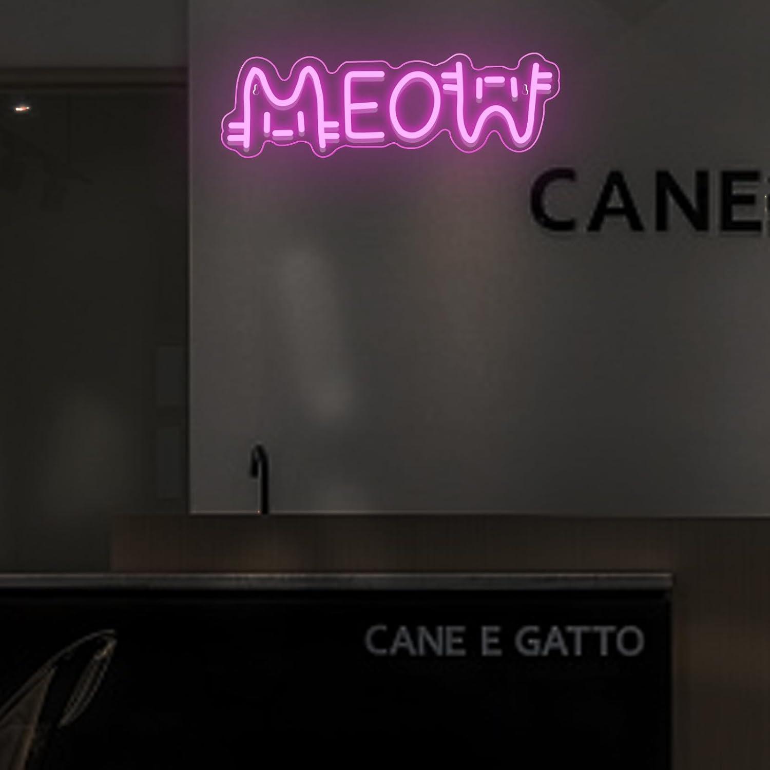 Miauw Neonbord Kat USB-aangedr - Home Decor Cat recensie en prijs