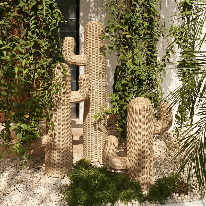 Handgemaakte rotan vloercactus - Home Decor Modern Organic recensie en prijs