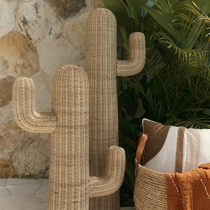 Handgemaakte rotan vloercactus - Home Decor Modern Organic recensie en prijs