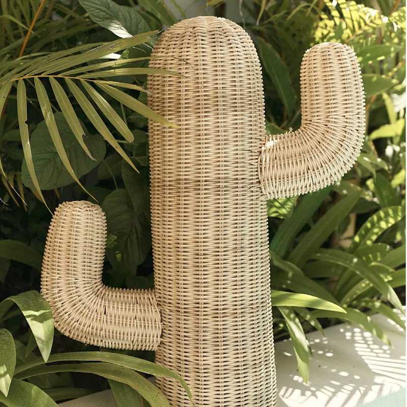 Handgemaakte rotan vloercactus - Home Decor Modern Organic recensie en prijs