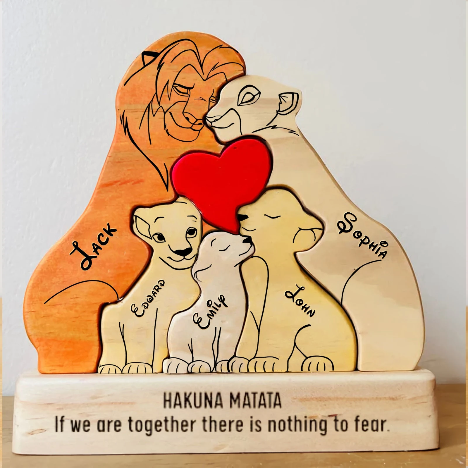 Kunst houten familiepuzzel Gep - Home Decor Modern Organic recensie en prijs