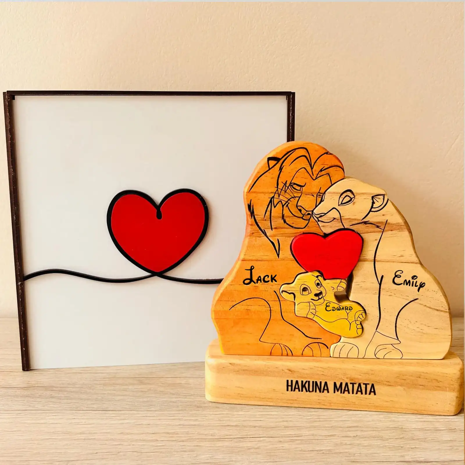 Kunst houten familiepuzzel Gep - Home Decor Modern Organic recensie en prijs