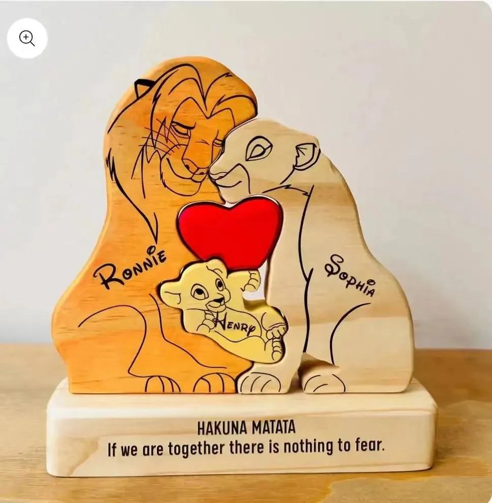 Kunst houten familiepuzzel Gep - Home Decor Modern Organic recensie en prijs