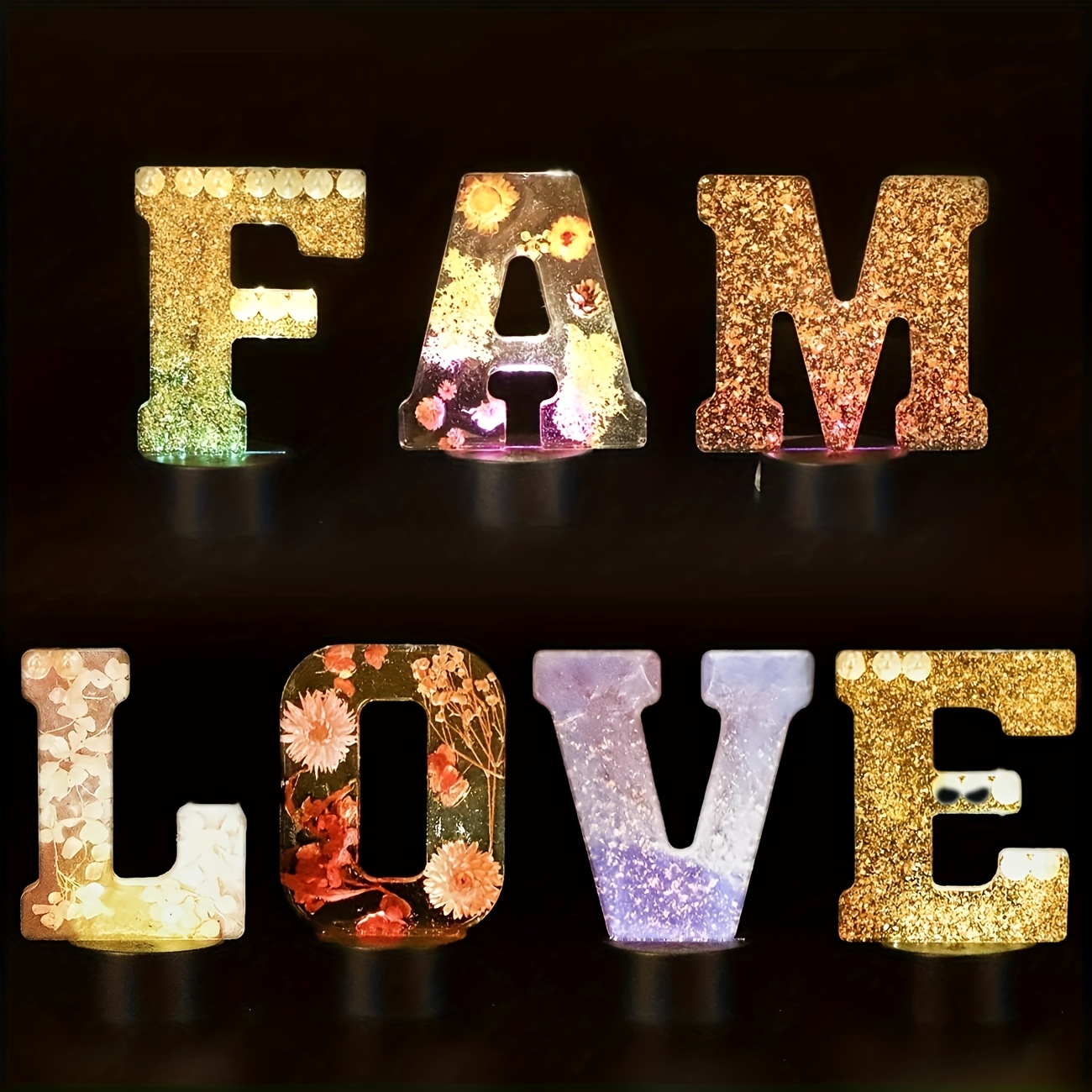 7-inch grote letterharsmal, 3D - Home Decor Logo recensie en prijs