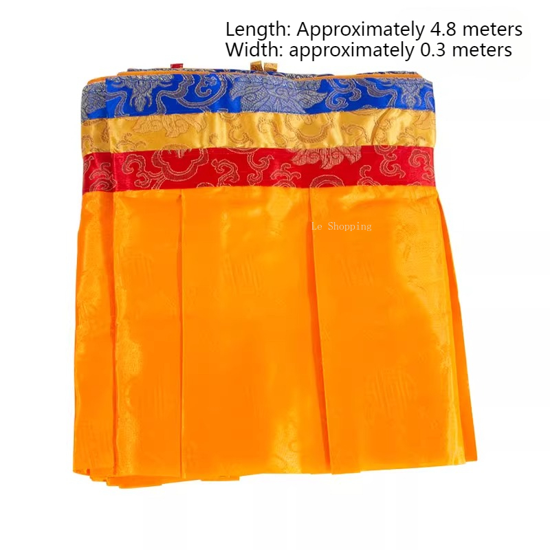 4.6m Wit/Geel/Groen/Vijf Kleur - Home Decor Curtains recensie en prijs
