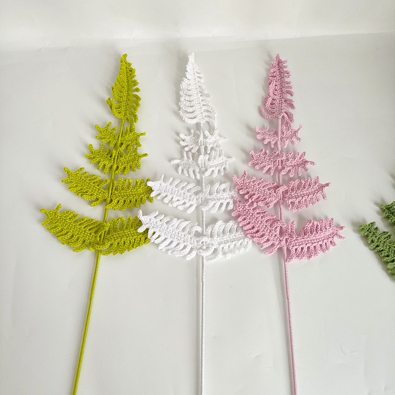 Nieuw Bloemboeket Met Varenbla - Yarn Home Decor recensie en prijs
