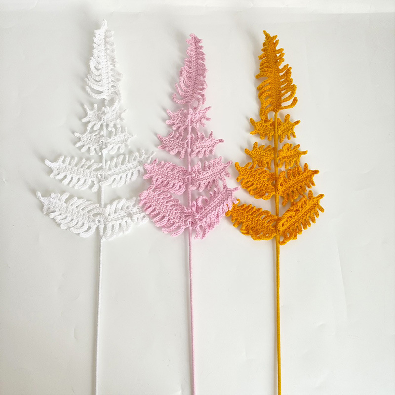 Nieuw Bloemboeket Met Varenbla - Yarn Home Decor recensie en prijs