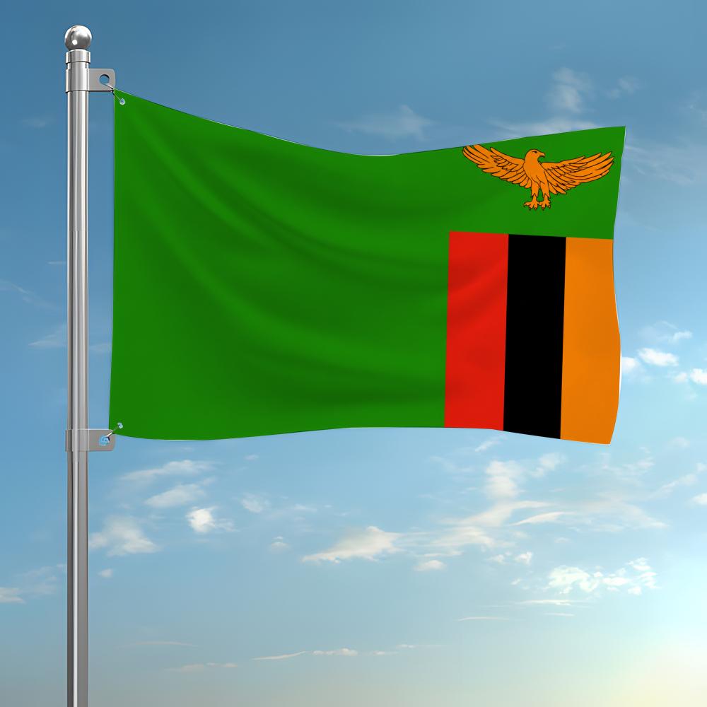Zambia Custom Vlag Muurhangend - Home Decor Zambia recensie en prijs