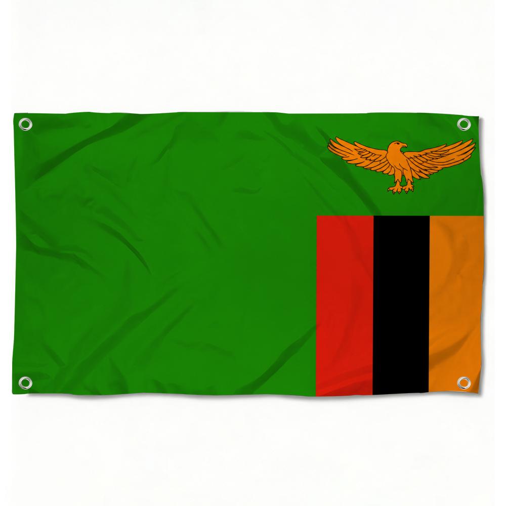 Zambia Custom Vlag Muurhangend - Home Decor Zambia recensie en prijs
