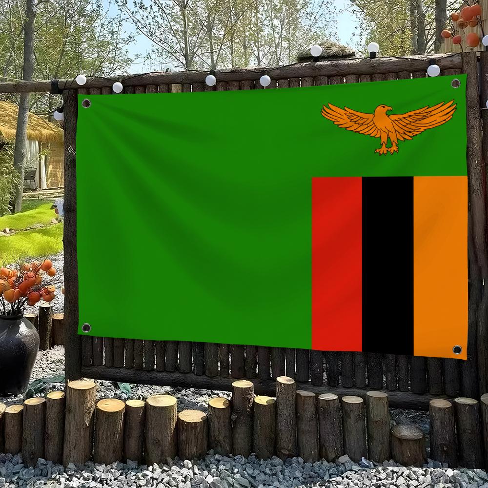 Zambia Custom Vlag Muurhangend - Home Decor Zambia recensie en prijs