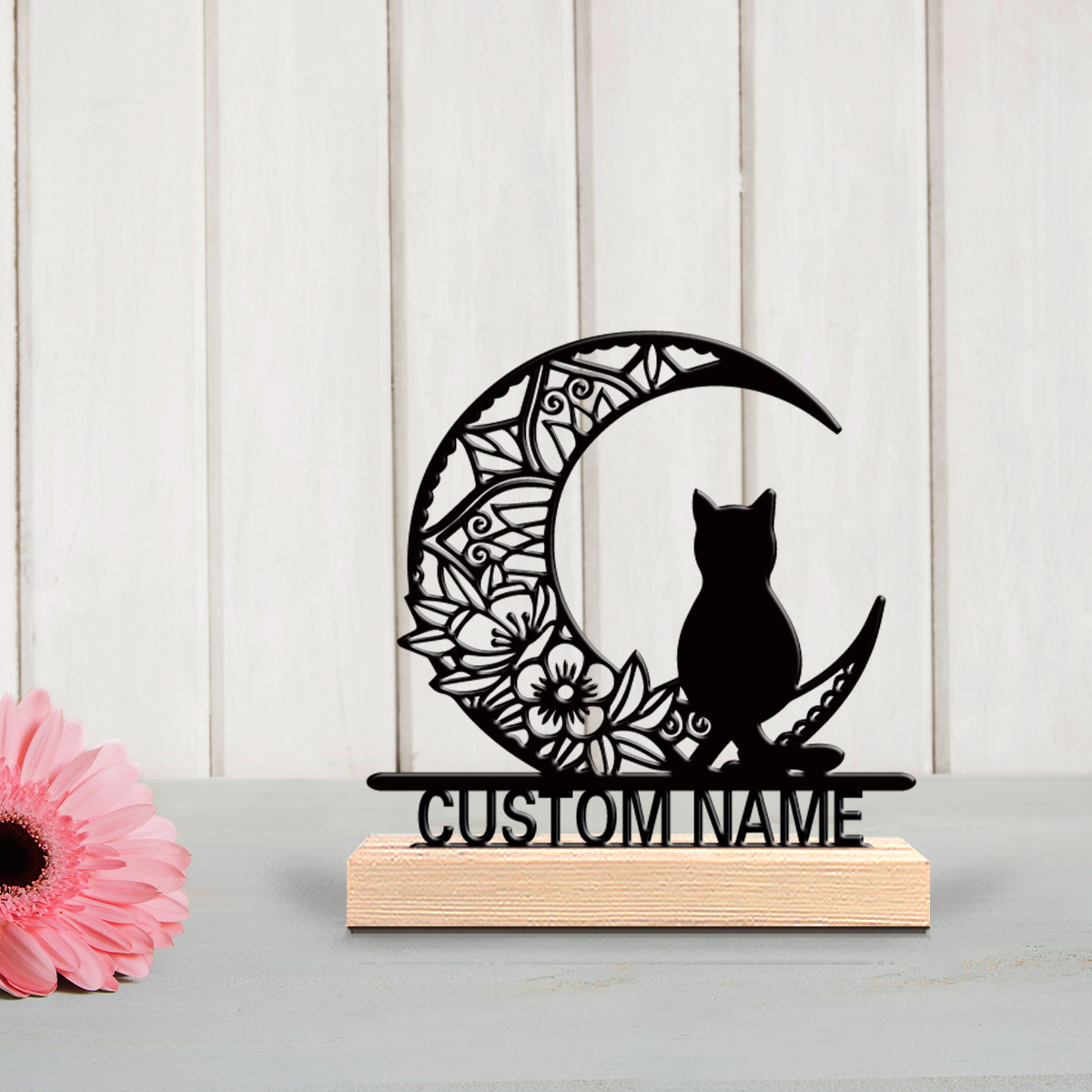 1 stuk abstracte maankat geper - Home Decor Cat recensie en prijs