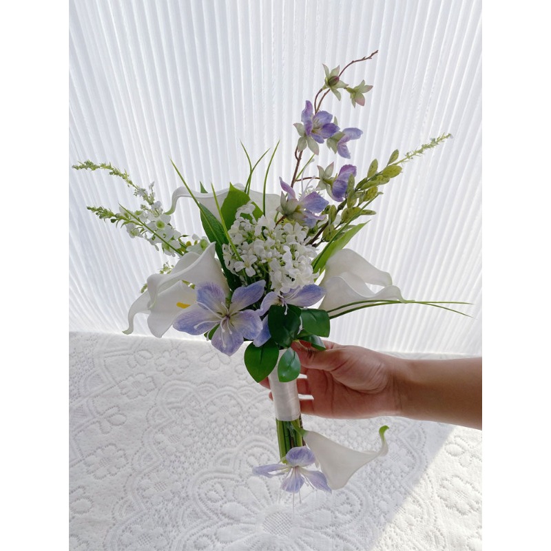 Kleine, frisse, witte calla le - Home Decor Location recensie en prijs