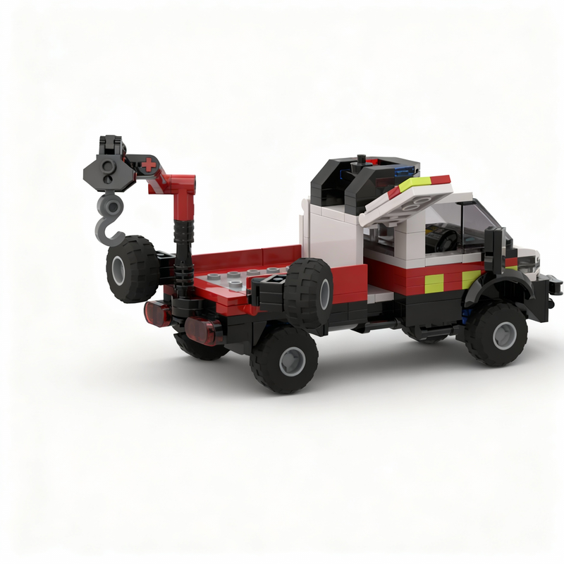 501PCS MOC Creatief Model Cel  - Home Decor On Wheels recensie en prijs