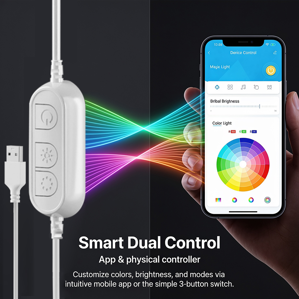 5M RGB Kleurveranderende Neon  - Home Decor App recensie en prijs